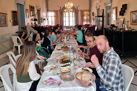 צוות המכון הגנטי של כרמל ביום הגיבוש, צילום - בית חולים כרמל