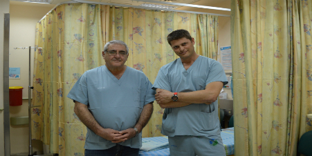 דר אלעד ברקוביץ ודר משה בוסתן