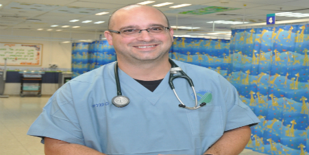 ד"ר גילעד חן מונה למנהל מיון ילדים במרכז רפואי העמק