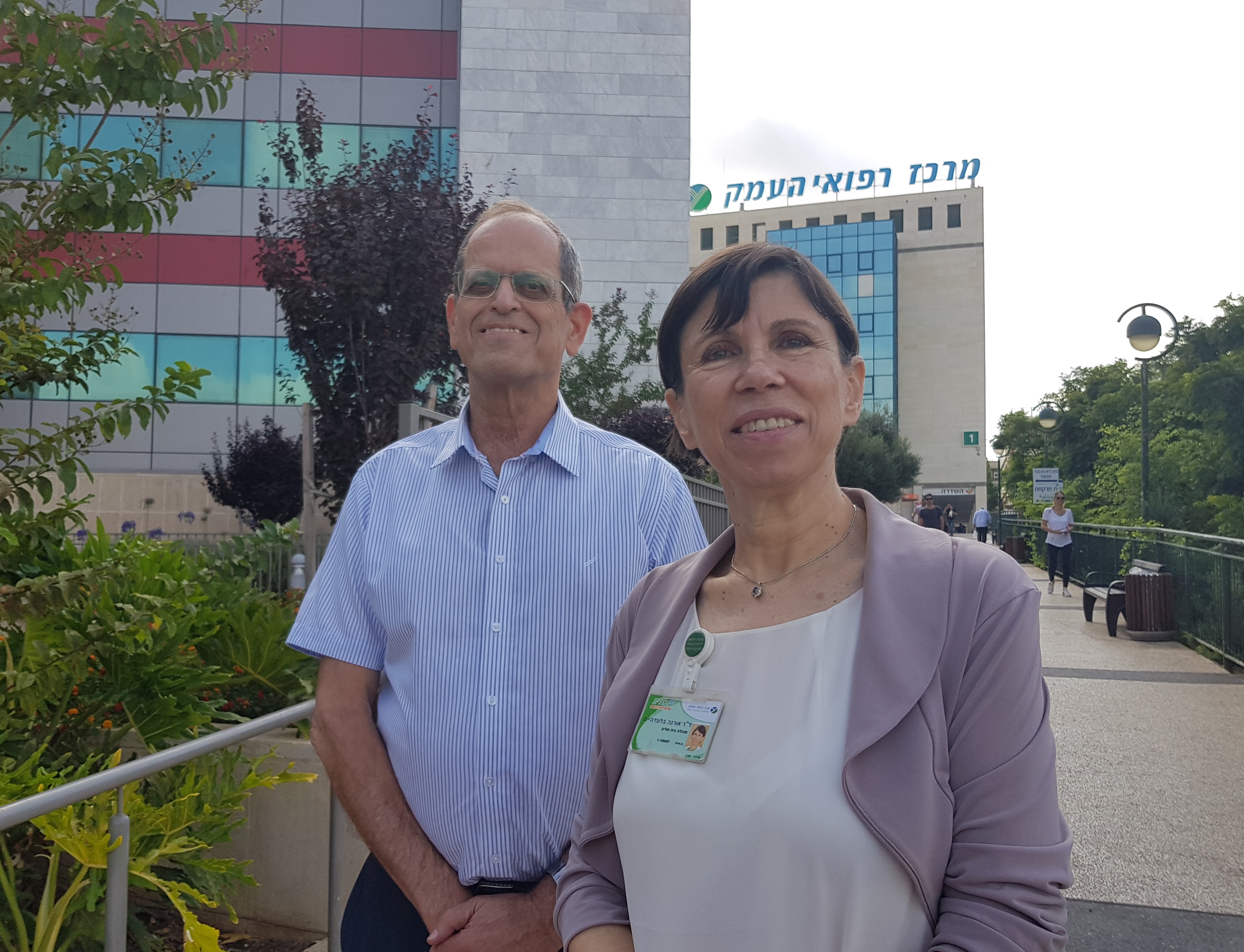 חזי כאלו ופרופ' בלונדהיים.jpg